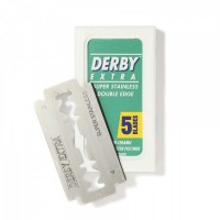 <額外贈品> DERBY EXTRA 雙面安全刀片 (5片盒裝)