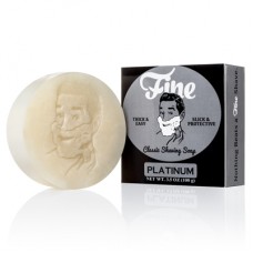 美國 紐約 Fine Classic Shaving Soap Platinum 白金奢華 刮鬍皂 100g