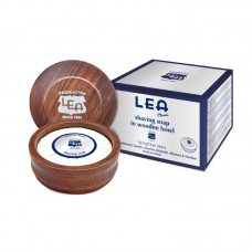 西班牙LEA 刮鬍皂 內含經典木碗 禮盒組