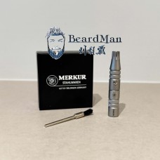 德國 MERKUR 不鏽鋼 鼻毛刀 修剪器 Nose Hair Trimmer