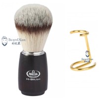 OMEGA 0146712 Hi-Brush 刮鬍刷 金屬刷架 優惠組