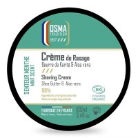 法國 OSMA 新款刮鬍皂 Mint 薄荷 (可直接使用) 100ml